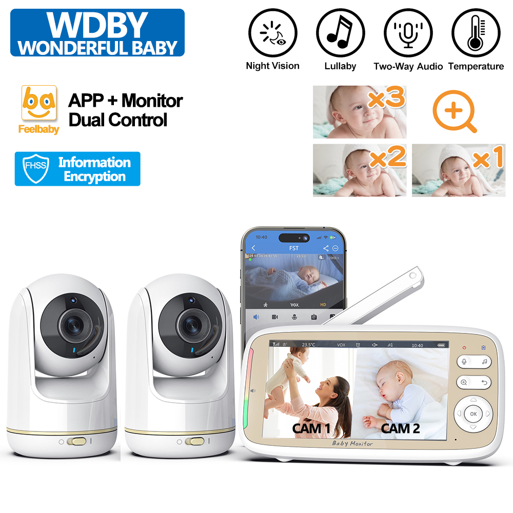 VB803 PRO Baby Monitor with 2p - Baby Products Video review and price