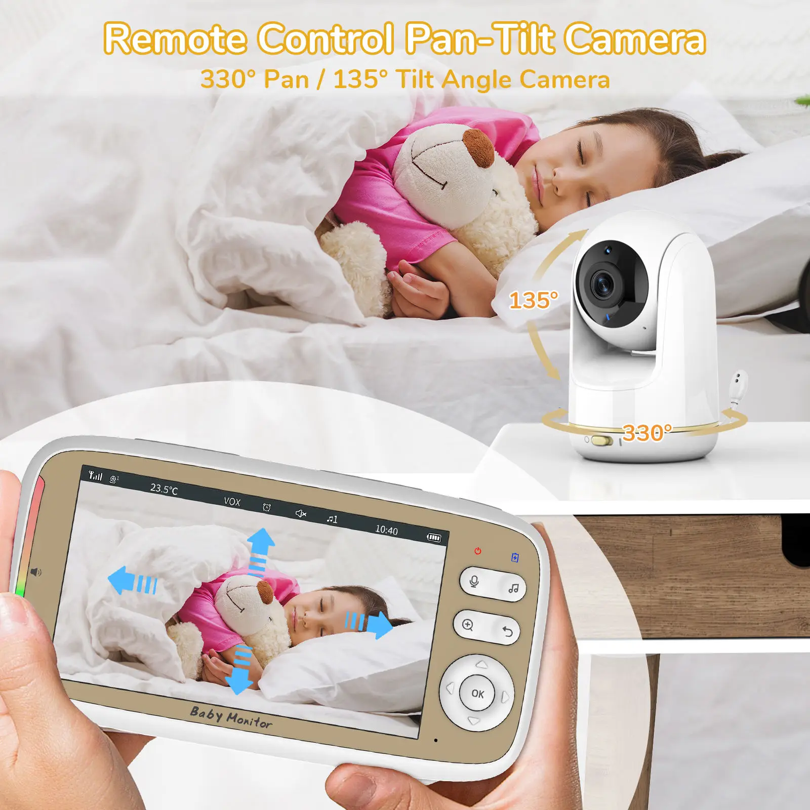 VB803 PRO Baby Monitor with 2p - Baby Products Video review and price