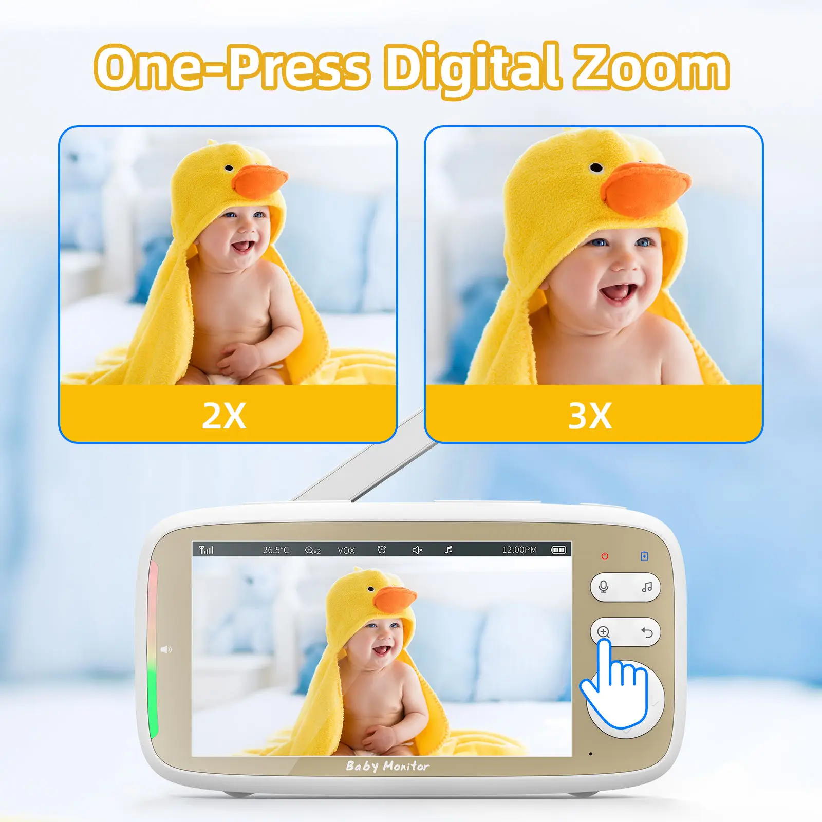 VB803 PRO Baby Monitor with 2p - Baby Products Video review and price