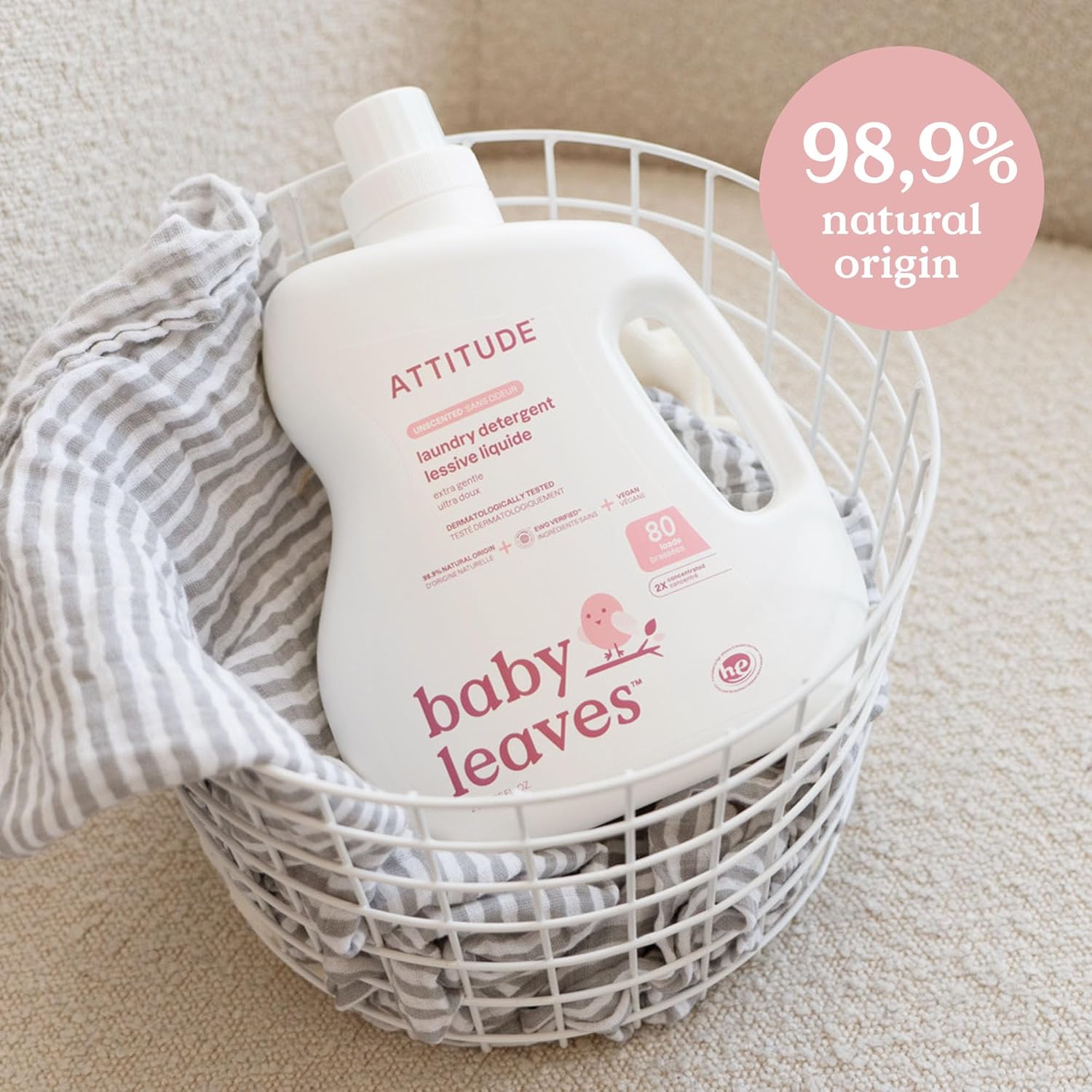 Unscented Baby Laundry Deterge - Baby Products For Sensitive Skin review and price