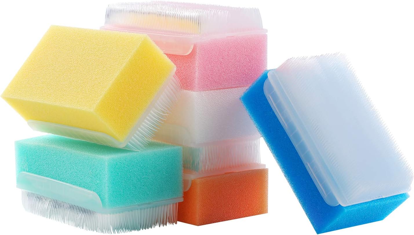 6 Pack Baby Bath Sponge Brush  - Baby Products For Sensitive Skin review and price